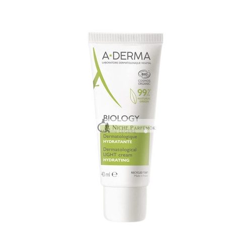 A-Derma BIOLOGY Könnyű Hidratáló Krém, 40ml