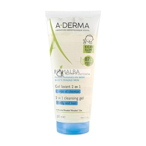 A-DERMA Primalba 2in1 Tisztító Gél 200ml