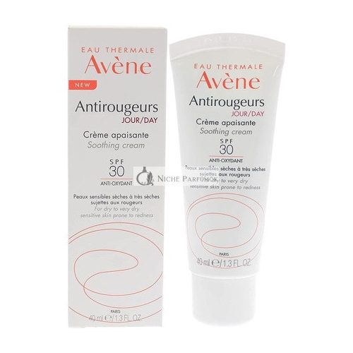 Avène Antirougeurs Nappali Krém SPF30 Pirosodásra Hajlamos Bőrre, 40ml