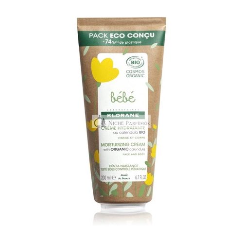 BÉBÉ BIO Feuchtigkeitsspendende Creme Öko Verpackung 200 ml