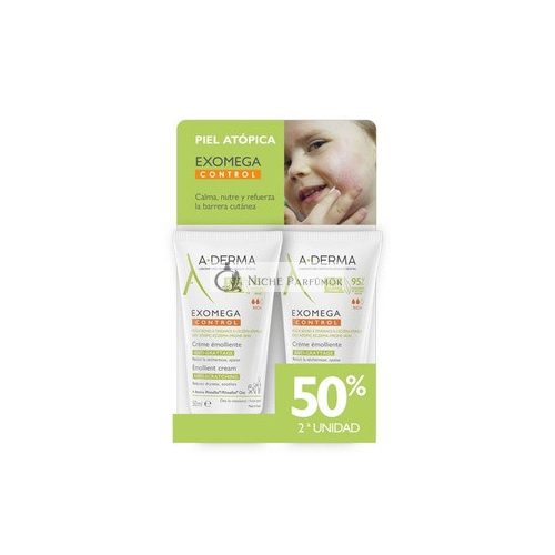 A-Derma Exomega Control Emollient Cream, 50ml - 2 db