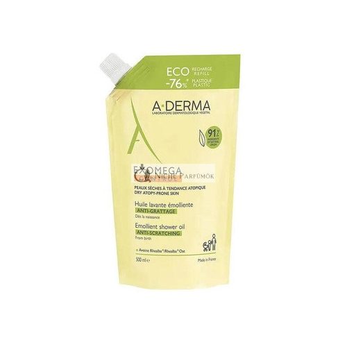 A-Derma Exomega Tisztító Olaj, 500 ml