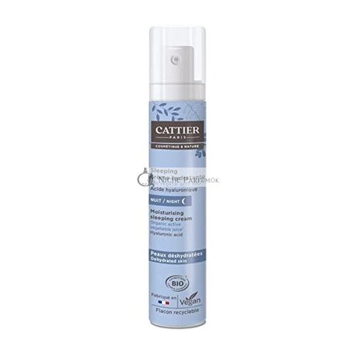 Cattier Hydratisierende Nachtcreme für dehydrierte Haut, 50ml