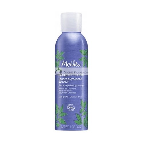 Melvita Blumen Exfoliating Powder - 30 Gramm