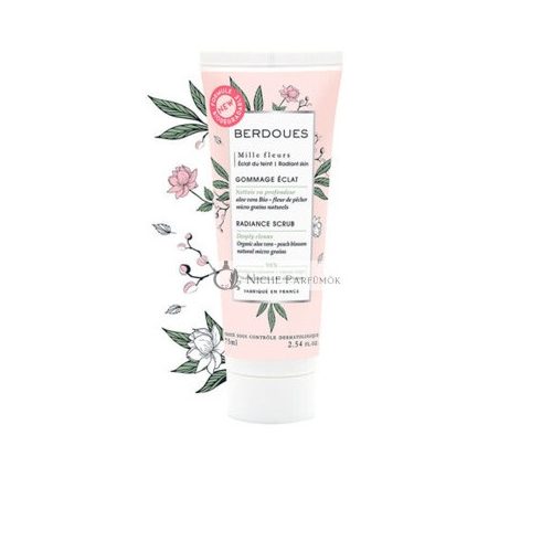 Berdoues Mille Fleurs Arctisztító Peeling 75ml Unisex