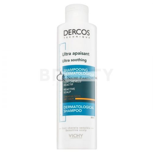 Vichy Dercos Ultra Soothing Sulfate-Free Shampoo Dry Hair szulfátmentes sampon érzékeny fejbőrre 200 ml