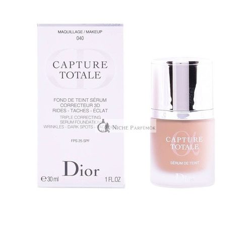 Christian Dior Capture Totale Triple Korrigierendes Serum Foundation SPF 25 040 Honigbeige für Frauen 30ml