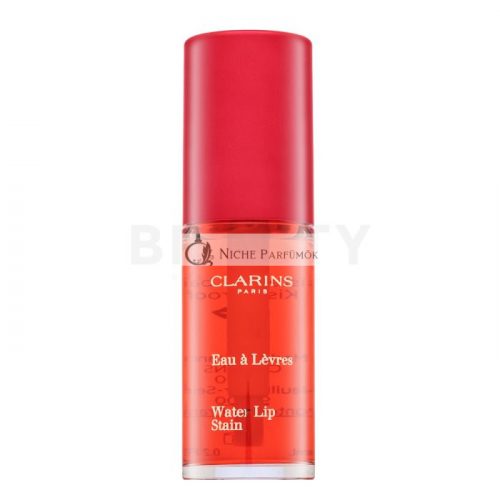 Clarins Eau á Lévres Water Lip Stain Lipgloss für einen matten Effekt 01 Rose Water 7 ml