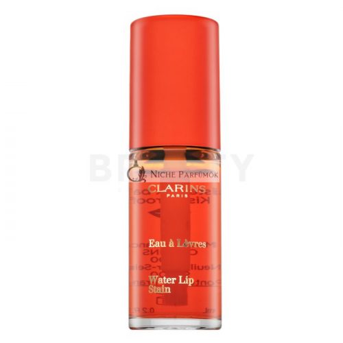 Clarins Eau á Lévres Water Lip Stain Lipgloss für einen matten Effekt 02 Orange Water 7 ml