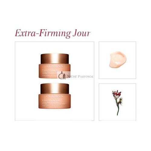 Clarins Extra-Firming Nappali Krém SPF 15, 50ml