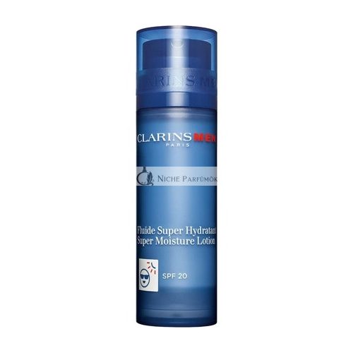 Clarins Men Super Moisture Lotion SPF20 Hydratations- und Schutzfluid für Männer 50 ml