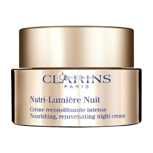 Clarins Nutri-Lumière Éjszakai Krém Normál és Száraz Bőrre, 50ml