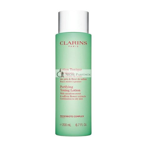 Clarins Reinigungstonikum mit Mädesüß- und Safranblütenextrakt, 200ml