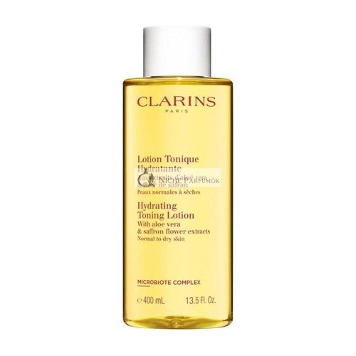 Clarins Hydrating Toning Lotion für normale, trockene Haut, 400ml