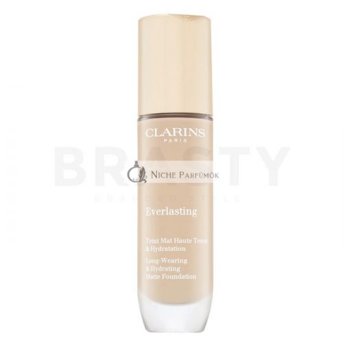 Clarins Everlasting Long-Wearing & Hydrating Matte Foundation hosszan tartó make-up mattító hatásért 108W 30 ml