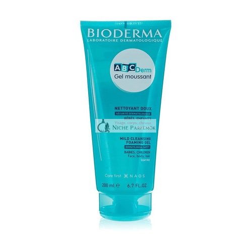 Bioderma ABCDerm Mild Foaming Cleanser babák és gyermekek számára, 200ml