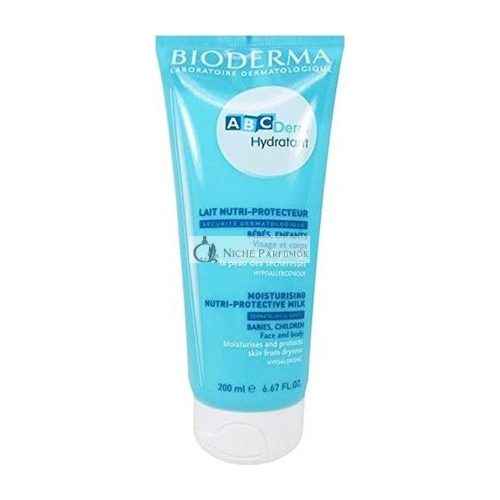 Bioderma ABCDerm Feuchtigkeitsspendende Nutri-Schutz Milch, 200ml