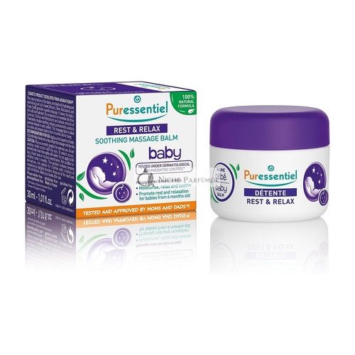 Puressentiel Ruhe & Entspannung Baby Beruhigende Massagebalsam 30ml