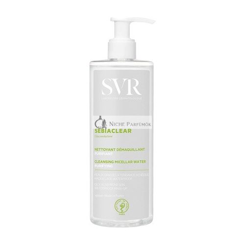 SVR SEBIACLEAR Micellar Water für fettige und zu Akne neigende Haut, 400ml