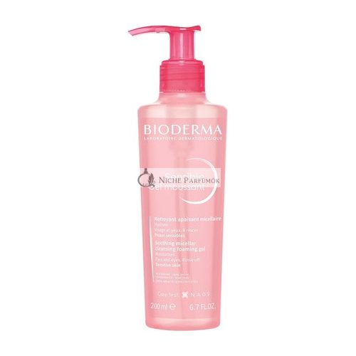 Bioderma Sensibio Moussant Enyhe Tisztító Habzó Gél, 200ml