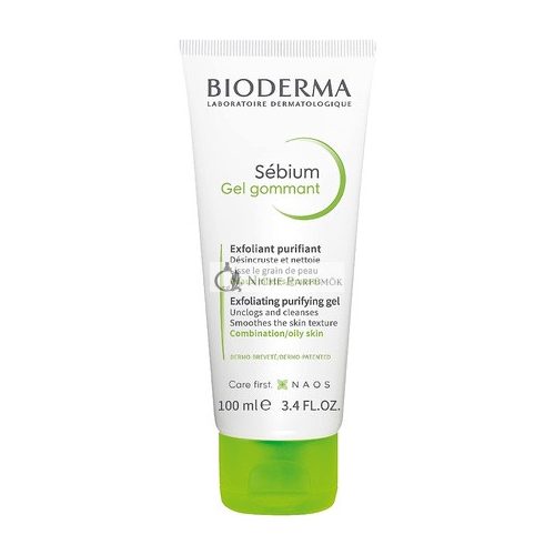 Bioderma Sébium Exfoliáló Tisztító Gél, 100ml