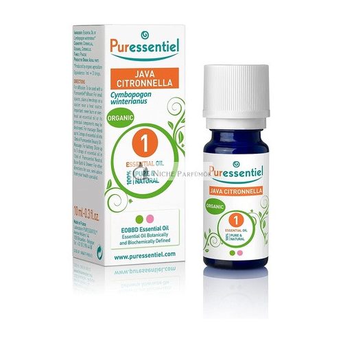 Puressentiel Bio Java Citromfű Illóolaj, 10ml