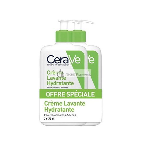 Cerave Hidratáló Tisztító Szett - 2 X 473ml