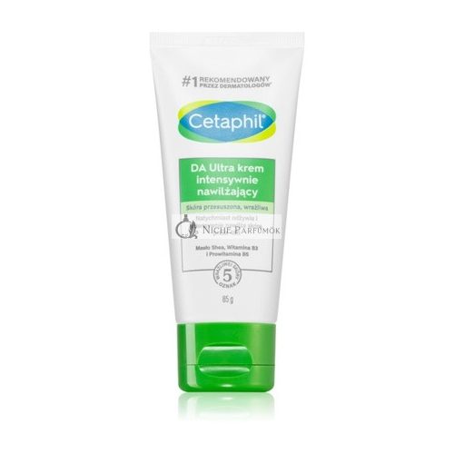 Cetaphil DA Ultra Moisturizing Cream - Intensiv feuchtigkeitsspendend, 85g