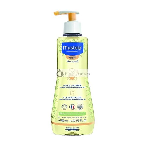 Mustela Reinigungsöl für trockene Haut, 500ml