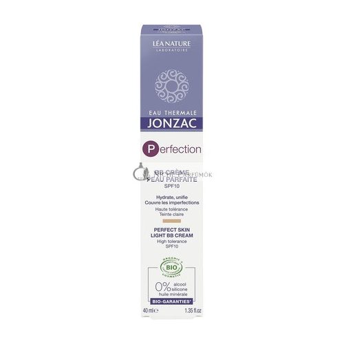 Jonzac Perfekt Transparenter BB Cream für die Haut 40ml - Bio-Kosmetik