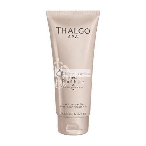 THALGO Marine Hautpflege & Spa Iridescent Island Milch, feuchtigkeitsspendende und aufhellende Körpermilch, 200ml