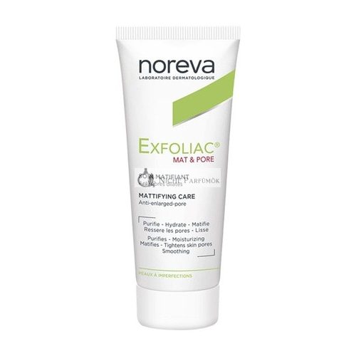 Noreva Peeling-Creme Mat & Poren 30ml Öl-Kontrolle Hautzellen-Erneuerung