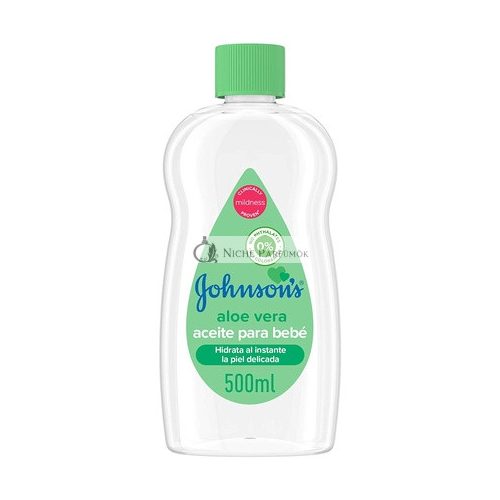 Johnson's Baby Oil Aloe Vera, 500ml