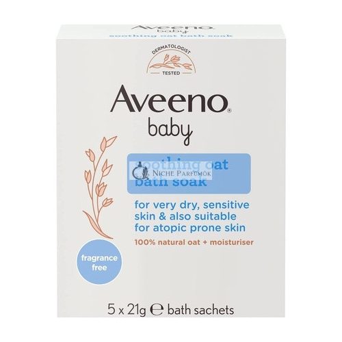 Aveeno Baby Beruhigende Haferbadebeutel - 5 Stück