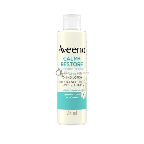 Aveeno Calm+Restore Nyugtató Zablotion 200ml - Illatmentes Toner