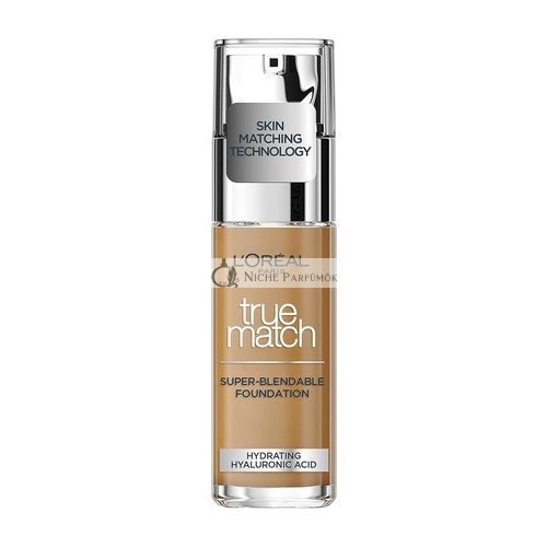 L'Oréal Paris True Match Folyékony Alapozó, 30ml, 8W Arany Kávé