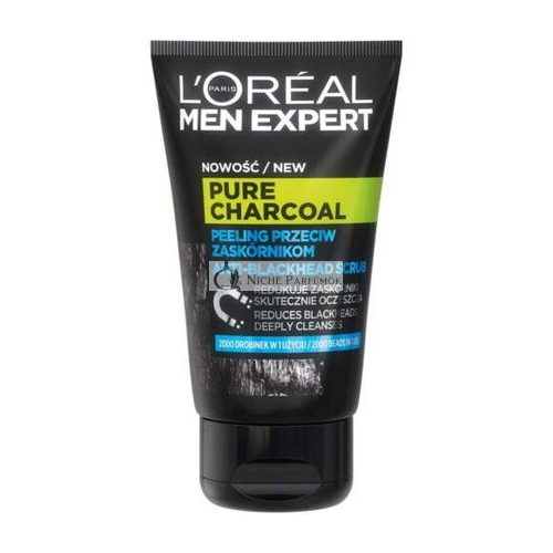 L'Oreal Paris Men Expert Tiszta Aktív Szén Arctisztító Peeling