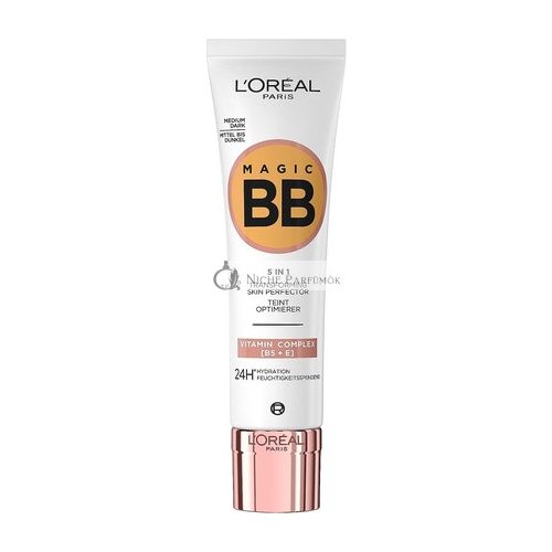 L'Oréal Paris Magic BB Krém SPF 20 5 az 1-ben Bőrszín Tonáló Krém, 30ml, 05 Közepesen Sötét