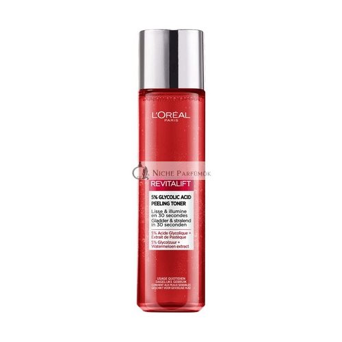 L'Oreal Paris Revitalift Peeling Toner 5% Glykolsav, 180ml