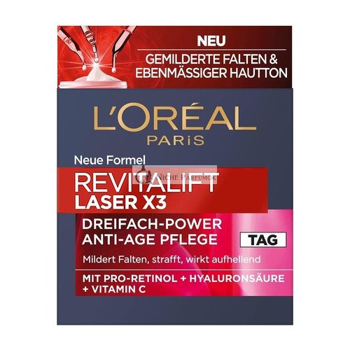 L'Oréal Paris Tagespflege Festigendes und Füllendes Anti-Aging Gesichtspflege, 50ml