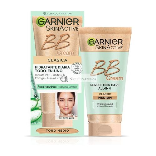 Garnier Skin Naturals BB Krém Csodás Bőr Perfektor Közepes, 50ml