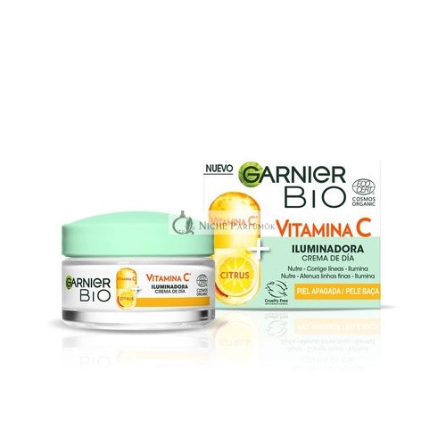 Garnier Bio C-vitaminos világosító nappali krém, 50ml