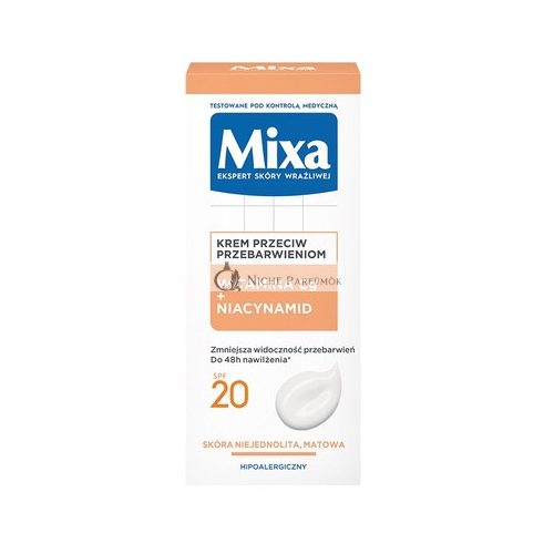 Mixalab Radiance Fluid Arckrém C-vitaminnal és SPF20-al, 50ml