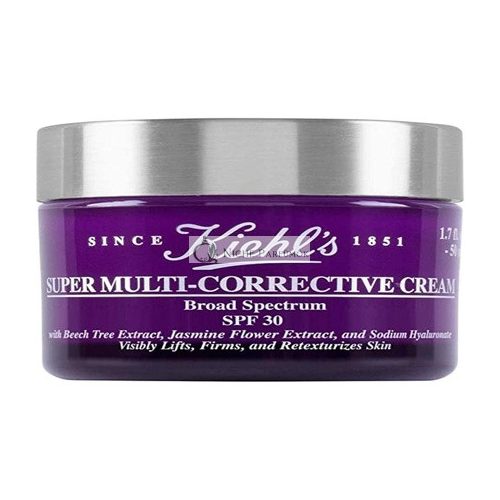 Kiehl's Super Multi-Corrective SPF 30 Arcápoló Krém, 50ml