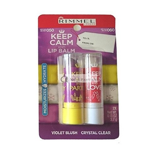 Rimmel Keep Calm and Love Lippenbalsam in Violett Blush