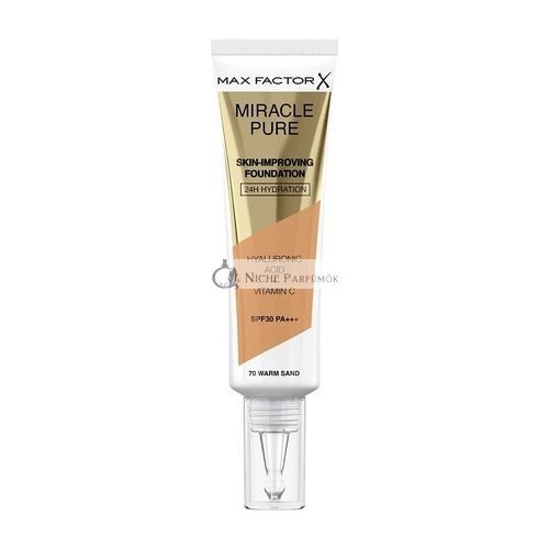 Max Factor Miracle Pure Alapozó Warm Sand 30ml