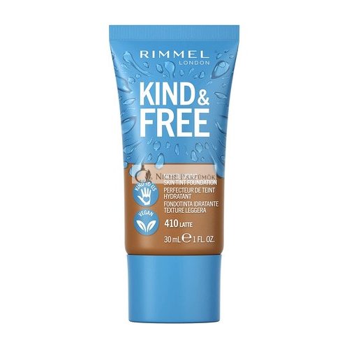 Rimmel Kind + Free Moisturising Skin Tint Foundation Latte 410