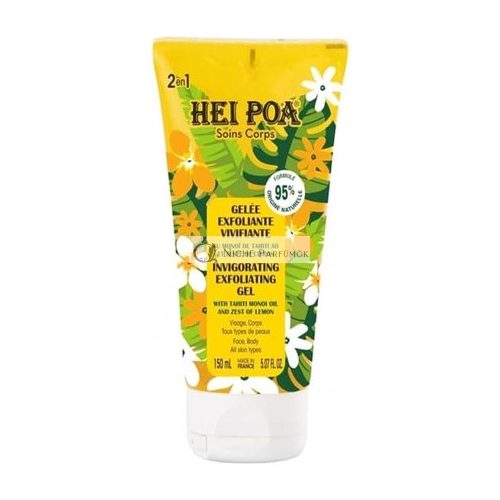 Hei Poa Belebendes Peelinggel mit Tahiti Monoi Öl, 150ml