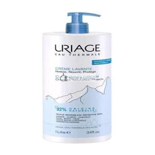 Uriage Laboratoires Dermatolog Uriage Tisztító Krém, 1000ml