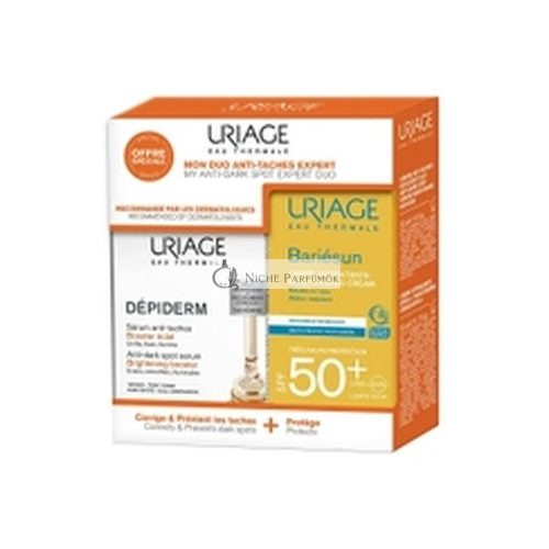 Uriage Depiderm Anti-Stain Serum 30ml und Bariesun Creme SPF50 50ml Set